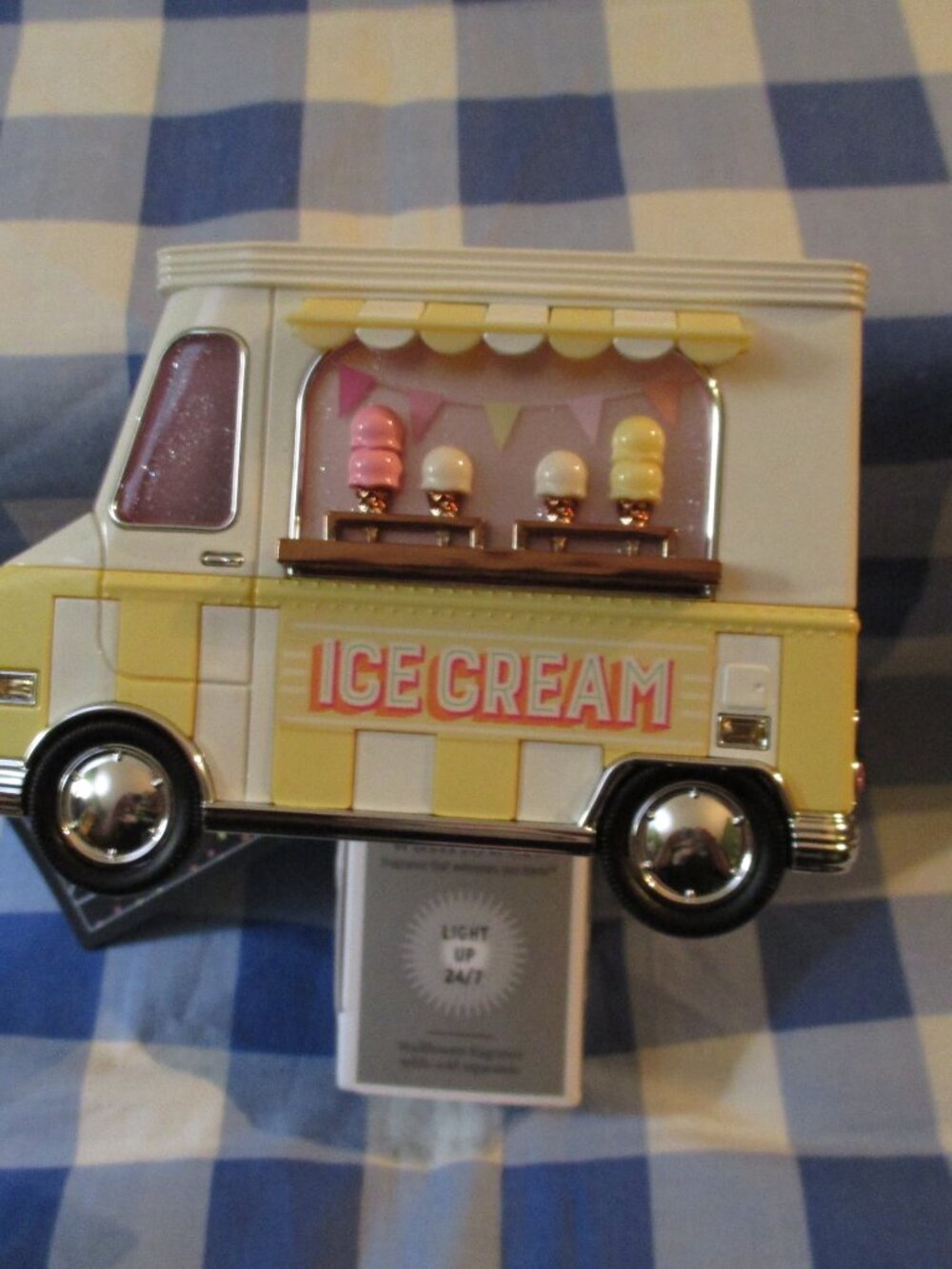 Bath & Body Works Ice Cream Truck Wallflower Light Up Projector NWT